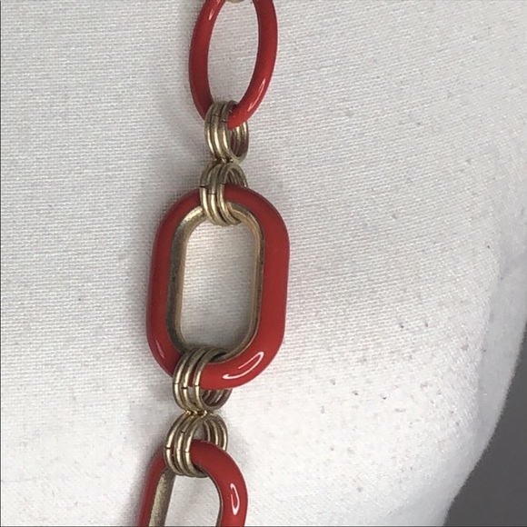 Vintage MATCHING SET Talbots chain link necklace AND BRACELET - Picture 3 of 7